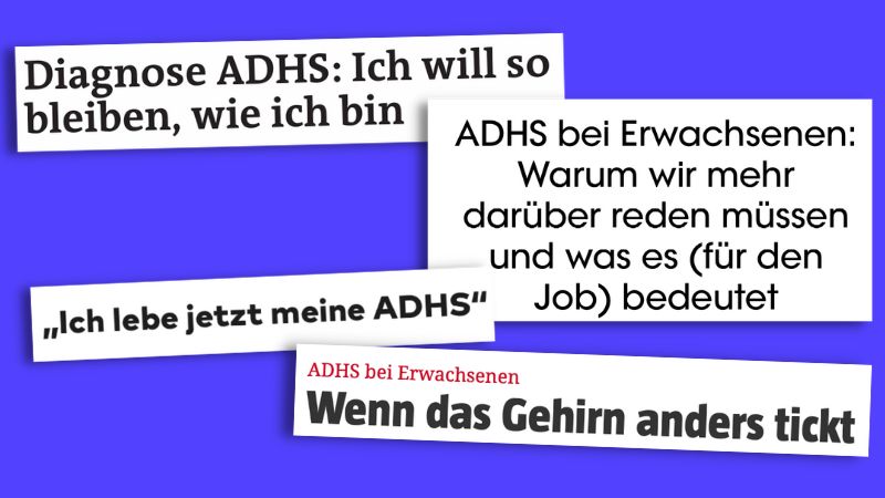 Headlines zum Thema ADHS